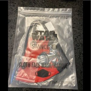 New in package, Stance Star Wars Mandalorian Adult Face Mask 😷
